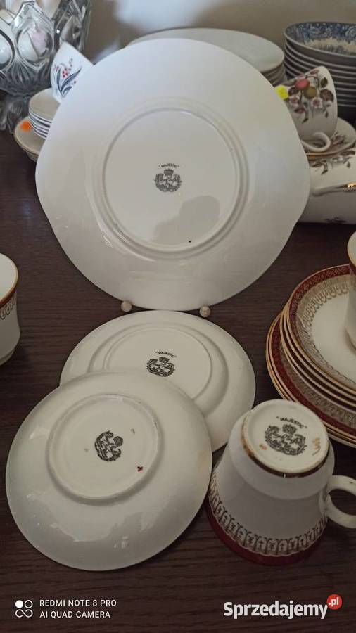 Filiżanka do kawy z talerzykiem deserowym Gdańsk