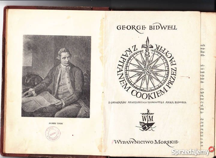 01418 Z KAPITANEM COOKIEM PACYFIK GEORGE BIDWELL