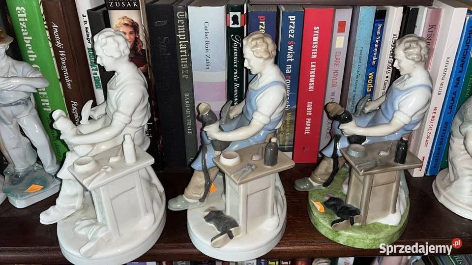 Figurka Szewc Carl Scheidig KG Turyngia Gdańsk