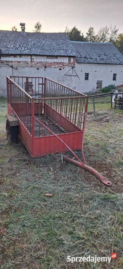 Przyczepa dwukołowa Pustki