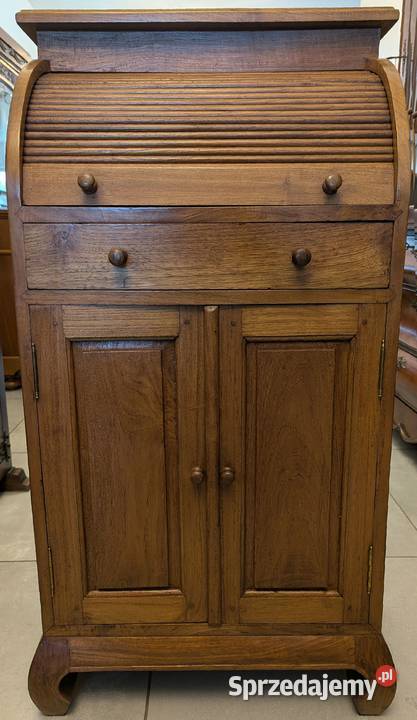 Piękny nieduży sekretarzyk kolonialnysklep śląskie Dąbrowa Górnicza