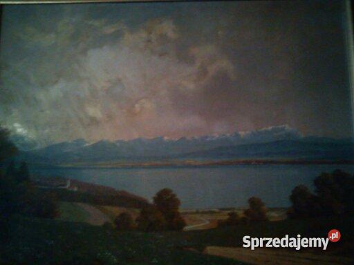 Pejzaż jeziora łódzkie
