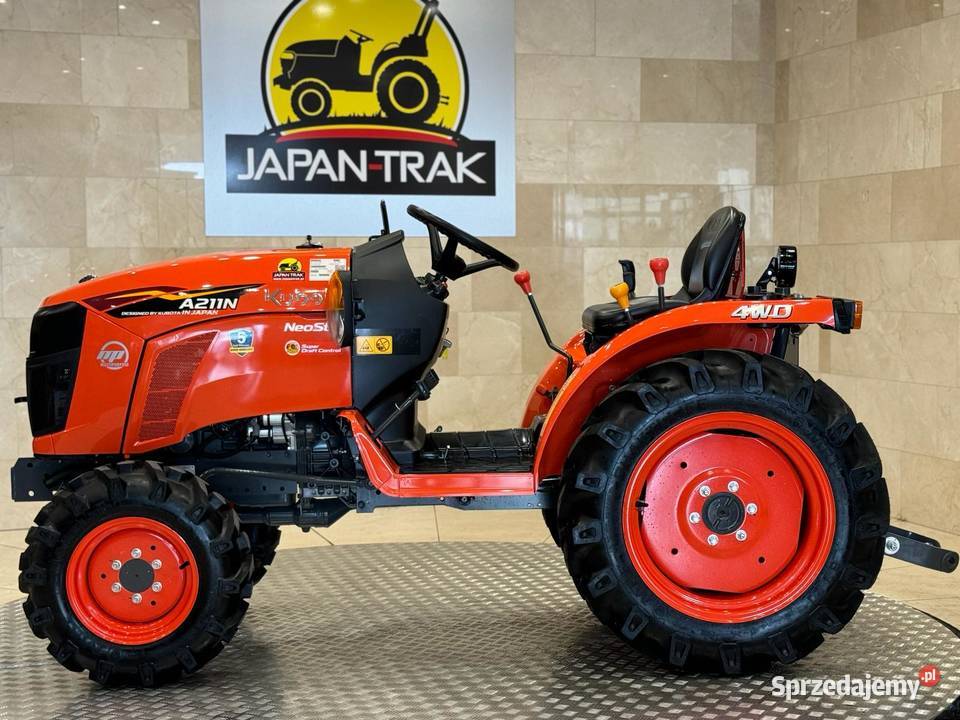 Nowa KUBOTA A211N Traktorek 4x4 Idealny do Radomsko