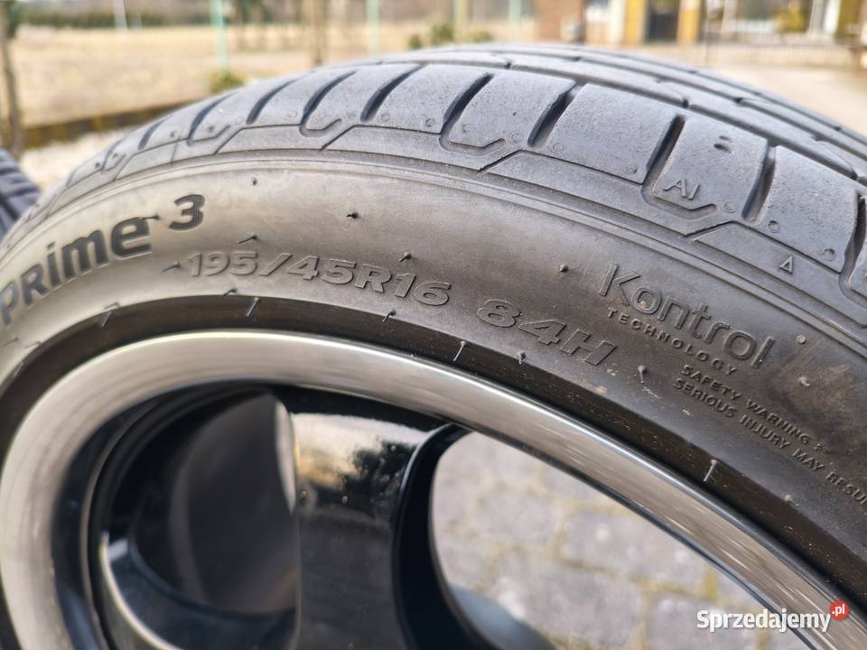 Felgi aluminiowe Borbet T 4x100 opony 19545r16 Motoryzacja
