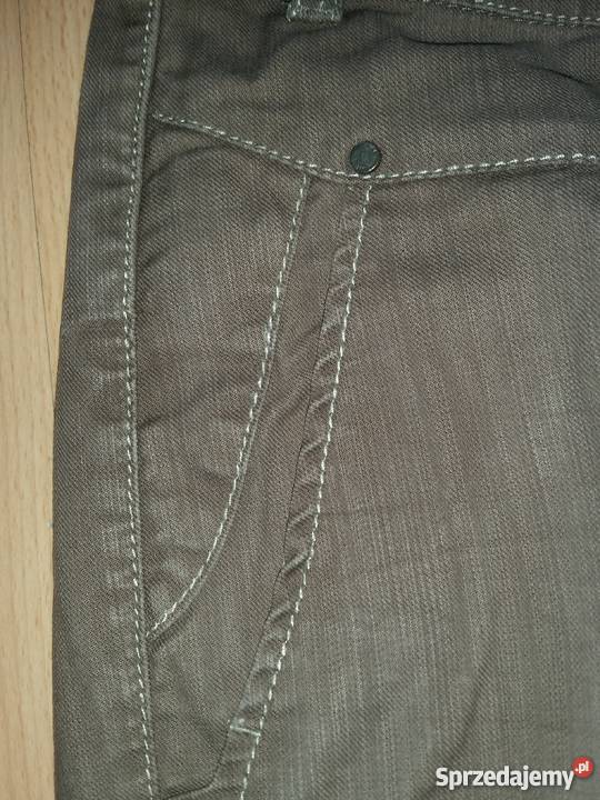spodnie wysoki stan nile atelier dżinsy modne Inny wzór Kielce