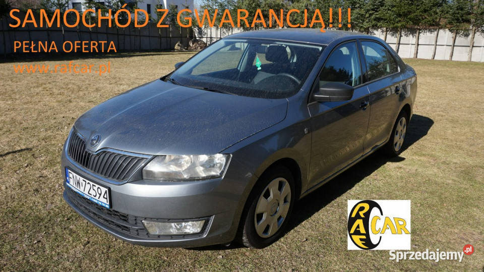 koda RAPID zarejestrowany ubezpieczony Gwarancja Rapid lubuskie Zielona Góra