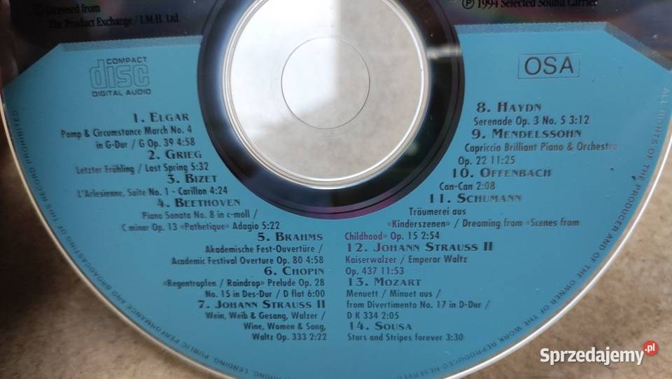 Robert Schumann Fryderyk Chopin cd muzyka sprzedam