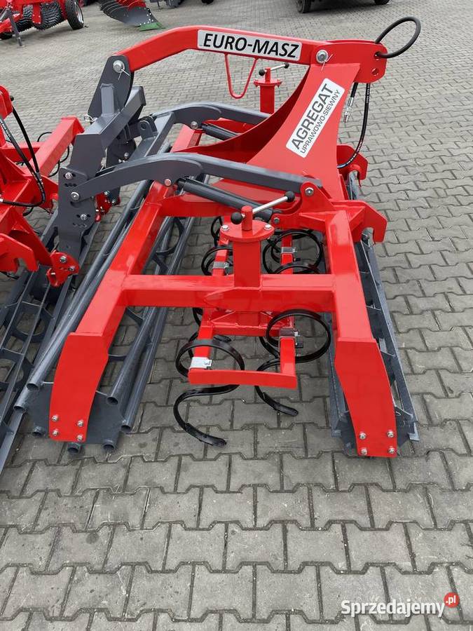 Agregat UprawowoSiewny EuroMasz 25m 27m 30m nieuszkodzony Agregaty Radomsko