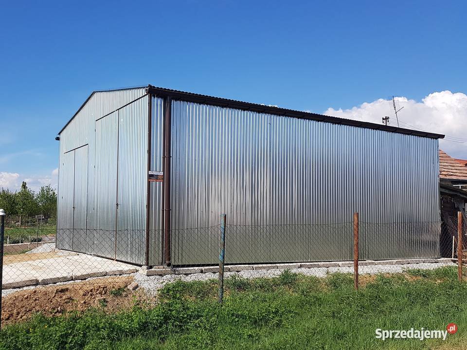 Blaszana hala 69m ocynk Kraków