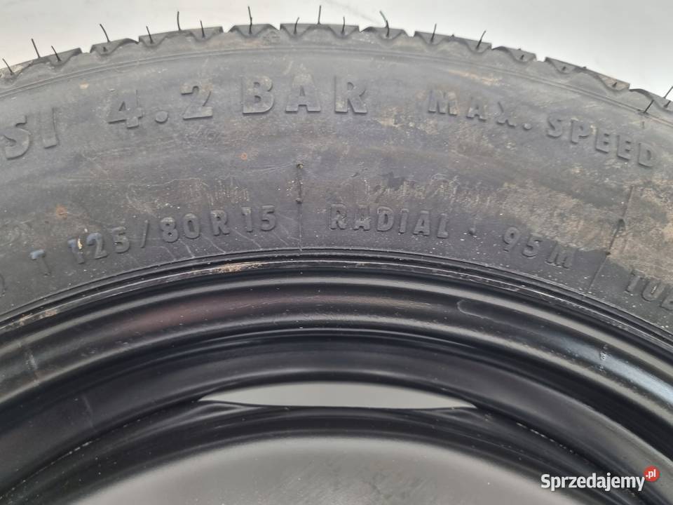 KOŁO DOJAZDOWE ZAPASOWE Rover 25 45 12580 R15 Chełm