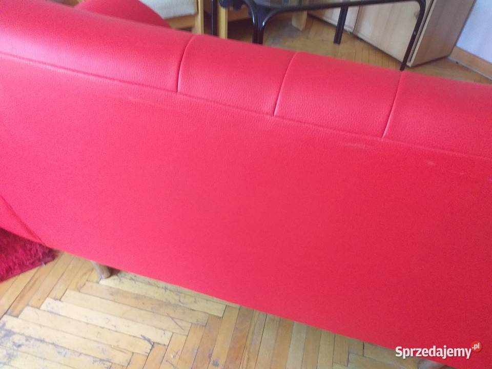 Kanapa czerwona Łódź