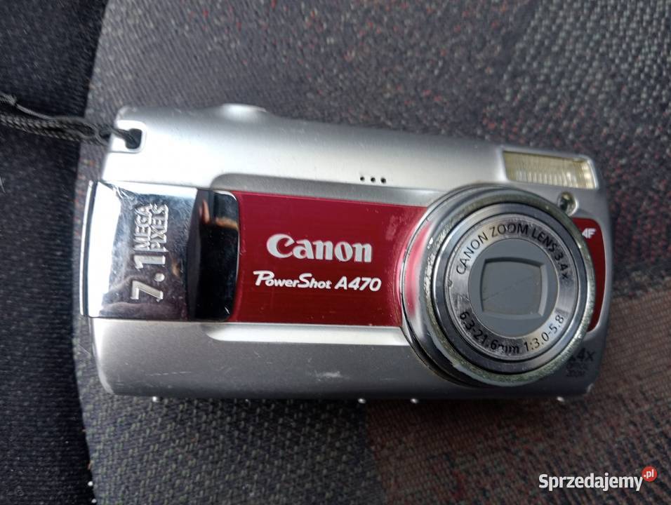 Aparat Canon PowerShot A470 Wojkowice