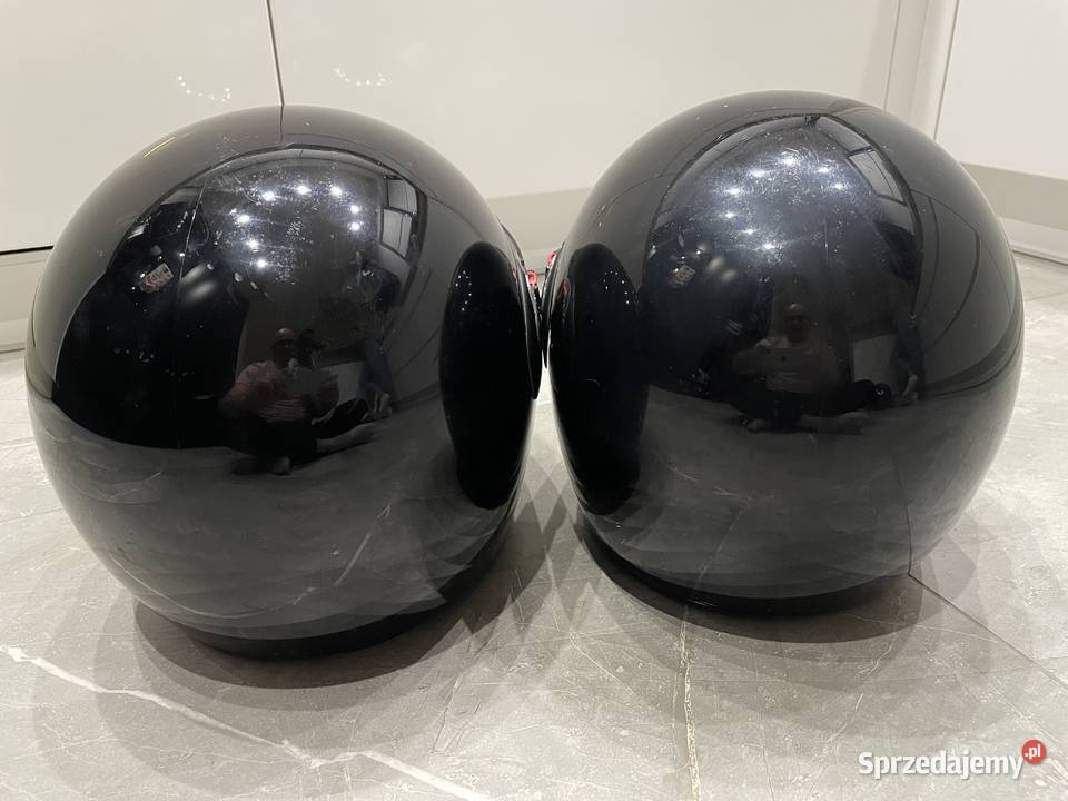 Kaski Motocyklowe 2 sztuki czarne Kaski Inowrocław