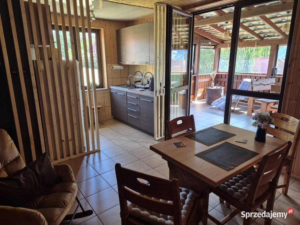 Domek do wynajęcia na dużej ogrodzonej działce Hajnówka sprzedam