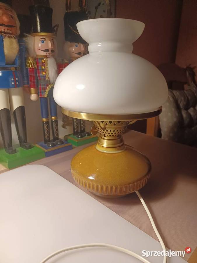 Lampa stołowa PRL Poznań