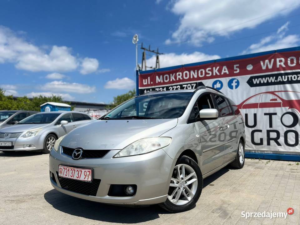 Mazda 5 20 Diesel 2006 7 osobowa Alufelgi Dl