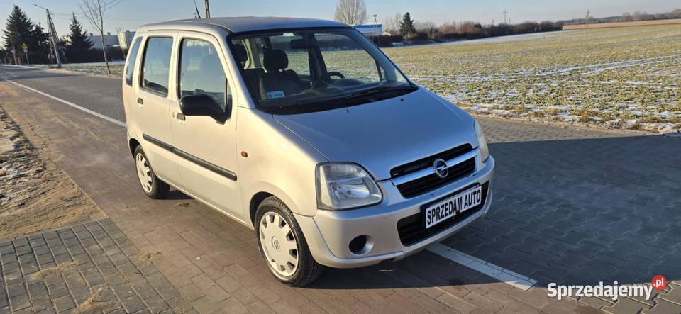 Opel Agila 12 benzyna 2003r 5 drzwi wspomaganie kujawsko-pomorskie Brześć Kujawski