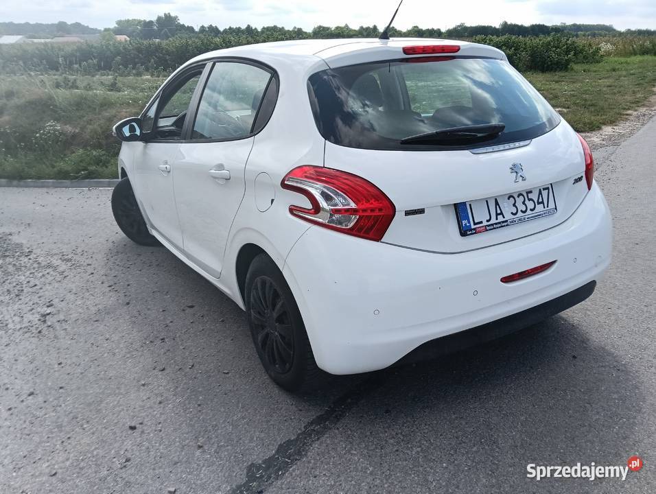 Peugeot 208 12 Pure Tech 2014 lubelskie Janów Lubelski