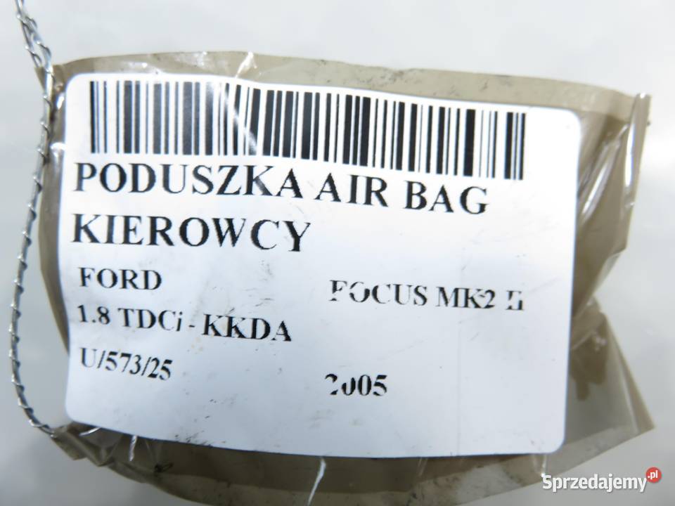 PODUSZKA KIEROWCY FORD FOCUS MK2 II sprzedam