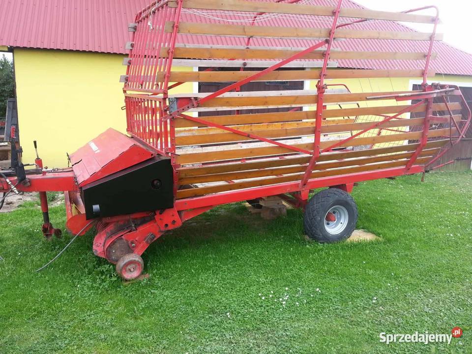 Przyczepa samozbierająca Pottinger 17 Przyczepy rolnicze Biały Dunajec