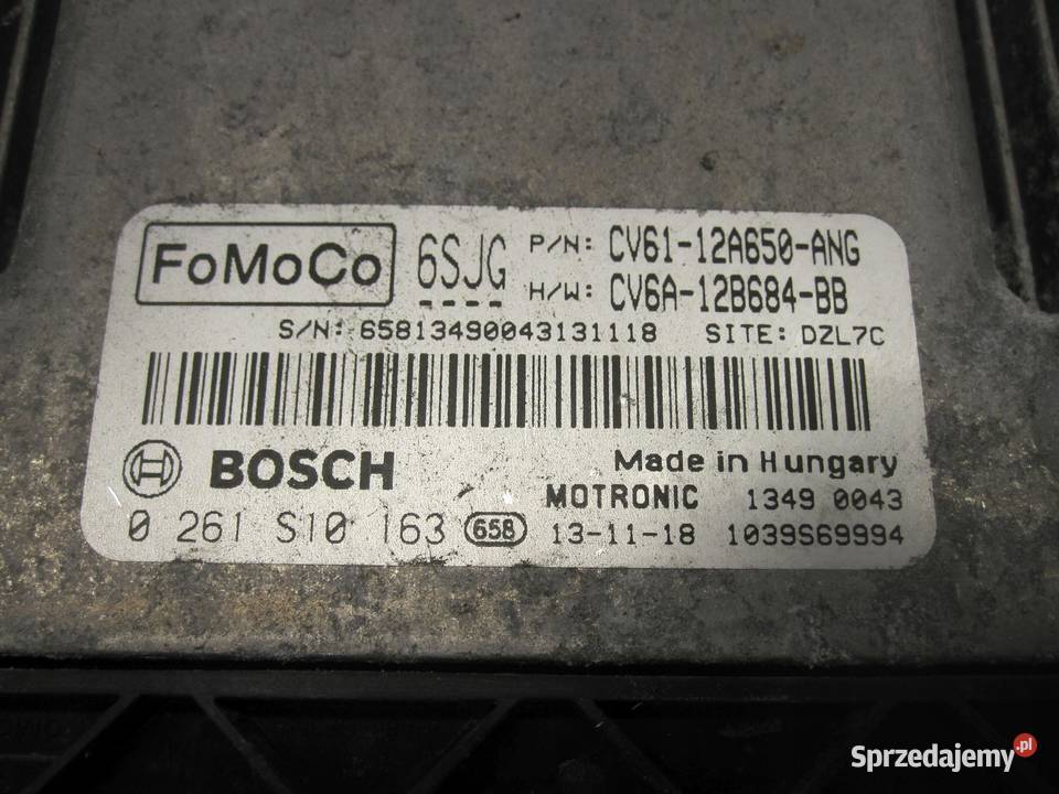 FORD FOCUS MK3 III 13r komputer sterownik