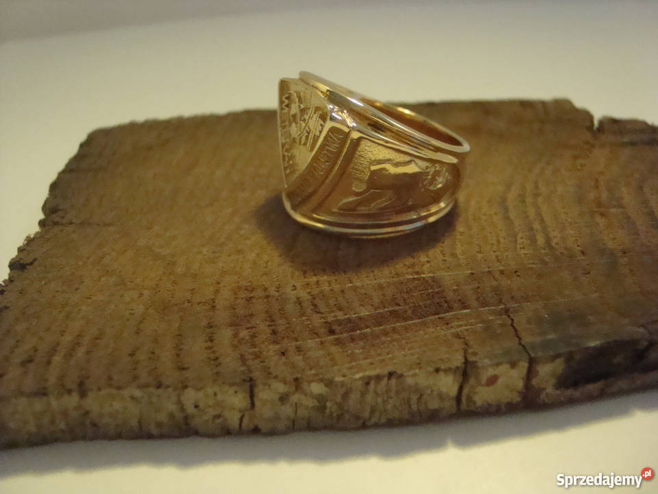 Pierścień Weterana GOLD złote mazowieckie