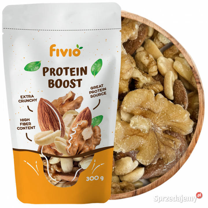 fivio Mix orzechów Protein Boost 300g Brzozów