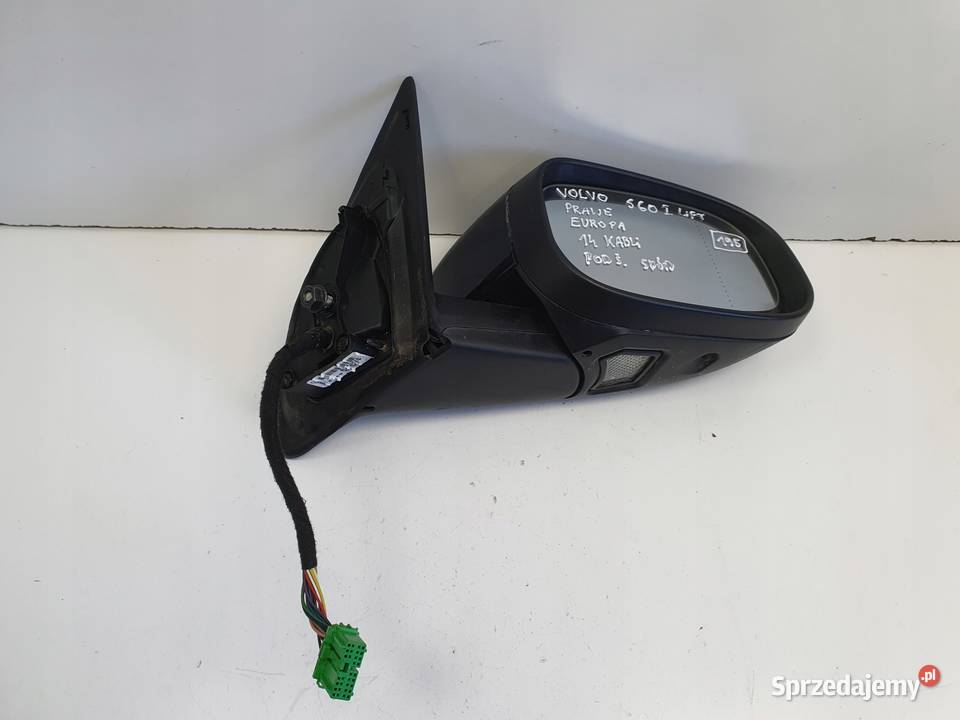 LUSTERKO PRAWE PASAŻERA Volvo S60 V70 II LIFT 14