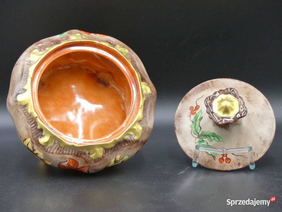 duża bomboniera Tułowice Tillowitz witrynowa Porcelana i szkło Poznań