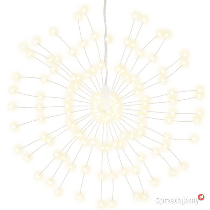 Ozdoba świąteczna ze 140 lampkami LED ciepła Pozostałe