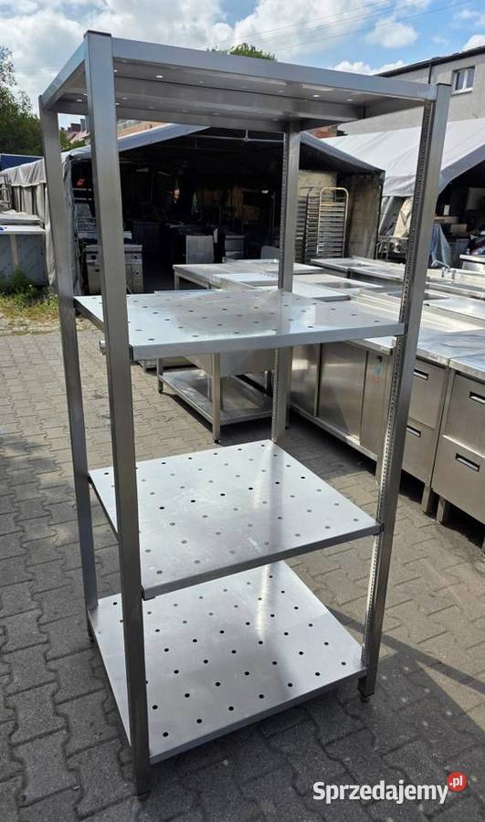 Regał Gastro Ociekowy 4 Półki 8070180 M1074 N Nowe Skalmierzyce