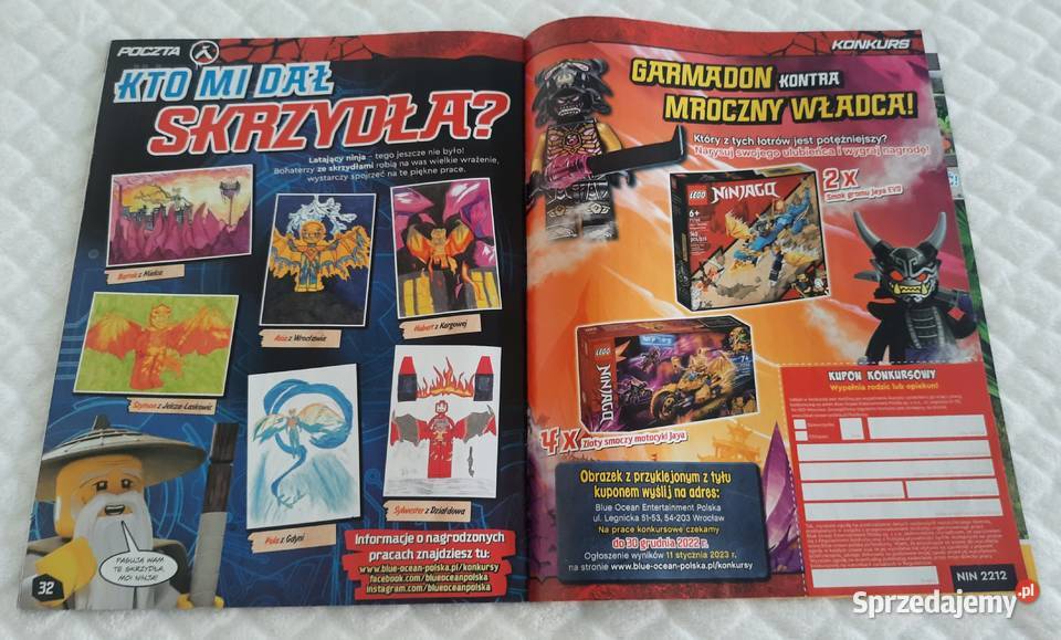Lego Ninjago 122022 Blue Ocean Książeczki dzieci Książki dla dzieci śląskie Czeladź sprzedam