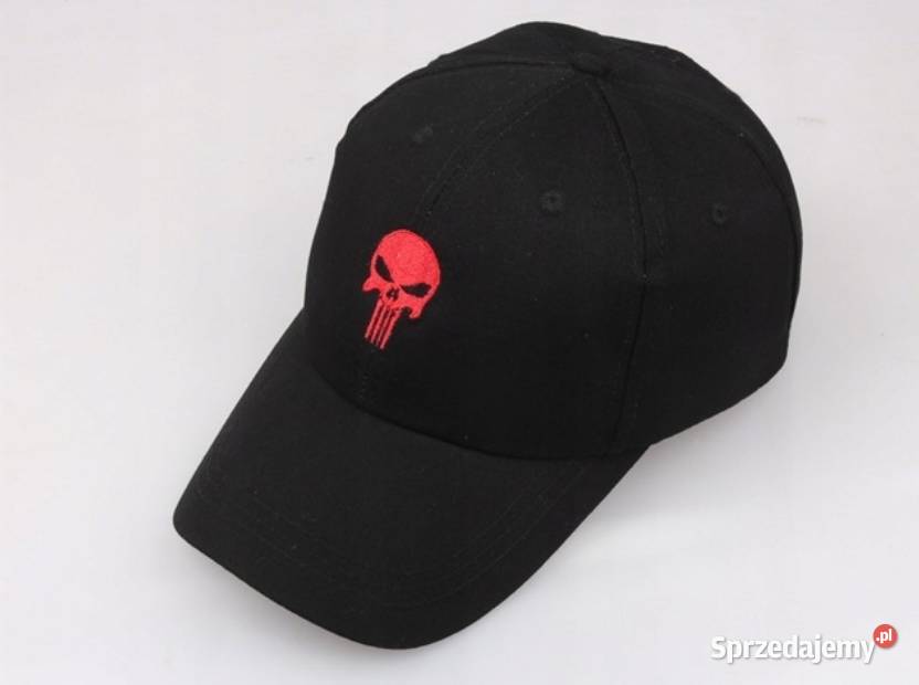 Czapka z daszkiem bejsbolówka Punisher czaszka śląskie Sosnowiec