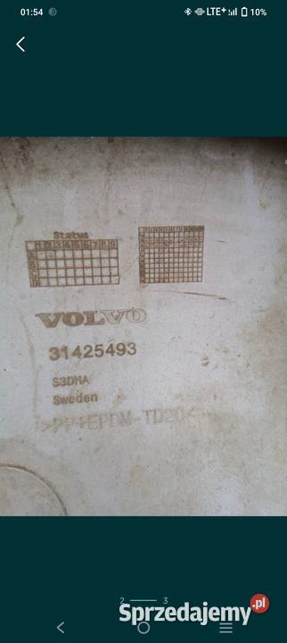 Volvo XC60 spojler dyfuzor nakładka dokładka Gdańsk sprzedam