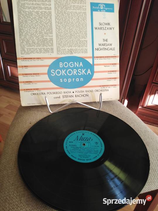 Płyta Winylowa Bogna Sokorska Słowik Warszawy płyta winylowa dolnośląskie