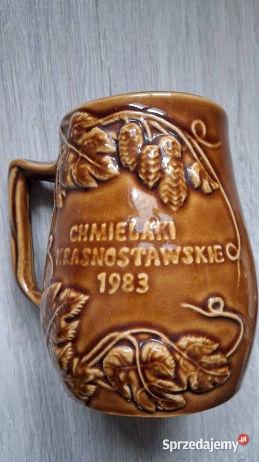 Kufel chmielaki krasnostawskie 1983 lubelskie Trawniki