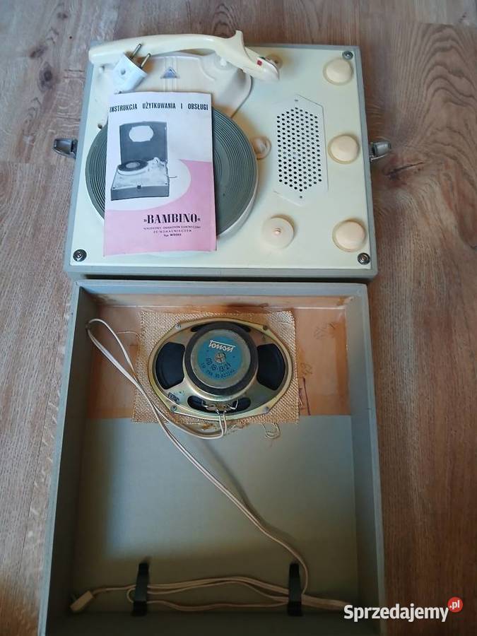 Gramofon walizkowy Bambino Kraków