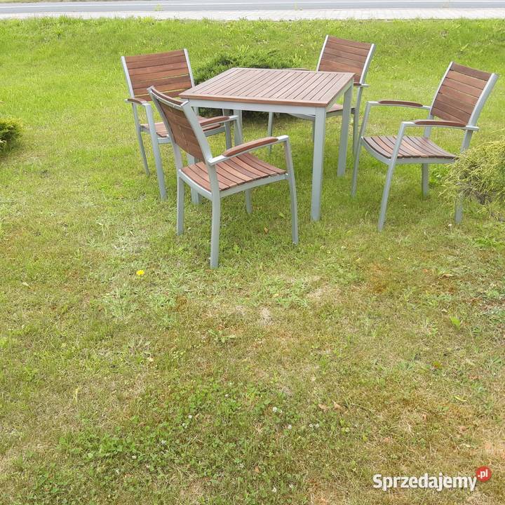 Meble ogrodowe Stół ogrodowy krzesła Żodyń