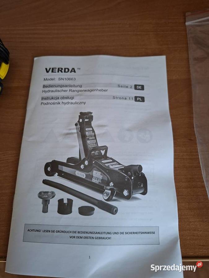 Lewarek 25 tony dwie kobylki 3 tony