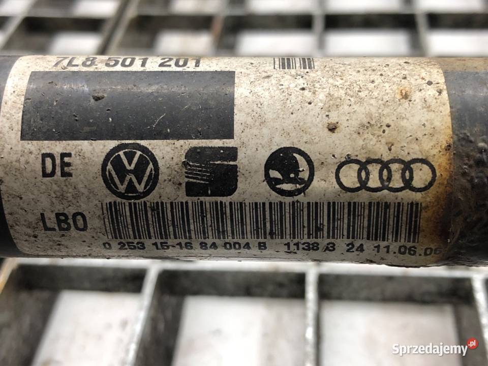 PÓŁOŚ TYŁ LEWA AUDI Q7 4L 7L8501201 30 233