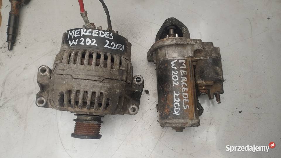 MERCEDES W202 W210 22 CDI rozrusznik alternator