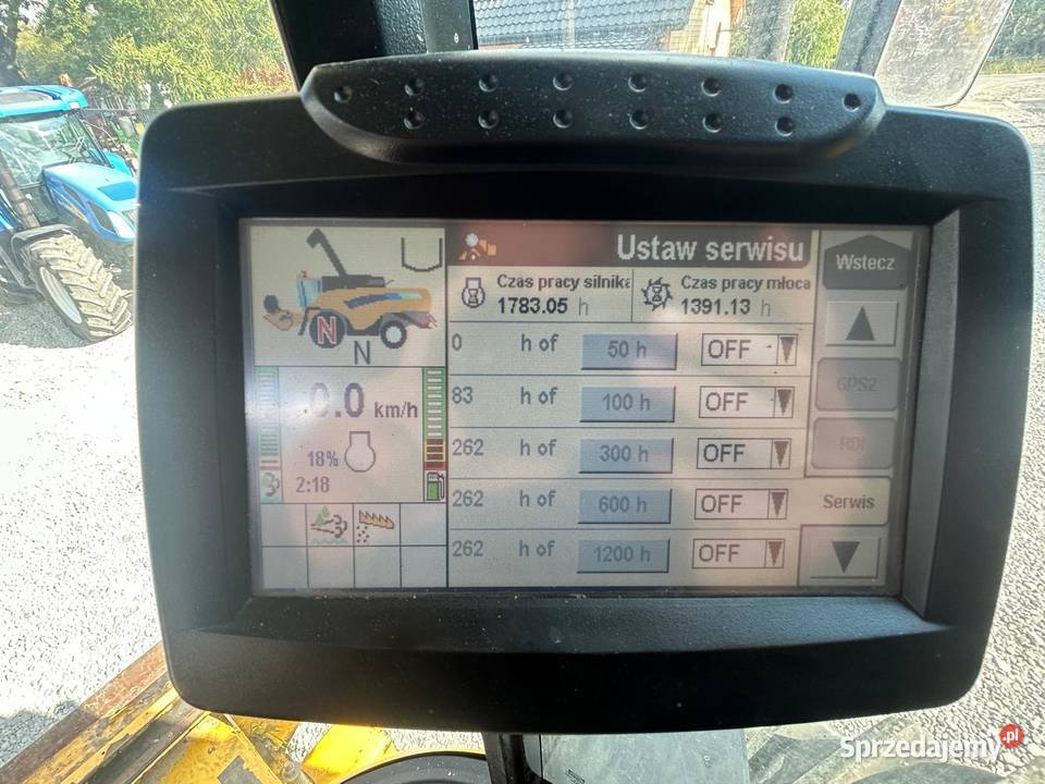 Kombajn Holland cx 5080 nieuszkodzony Zaborowo