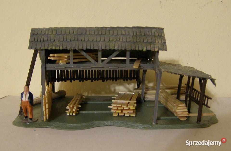 Domek na makietę 40 kolejka skala H0