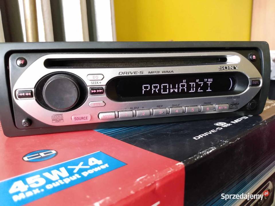 radio samochodowe SONY GT20 nowe Sony Łódź sprzedam
