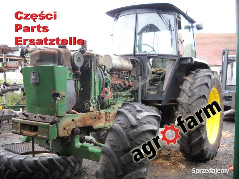 John Deere 3050 części silnik skrzynia biegów