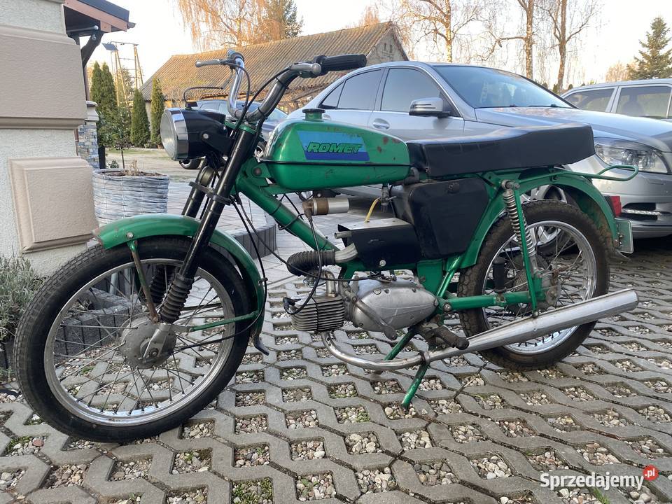 Romet Ogar 200 zielony metalik 50cm3 Wólka Szczawińska