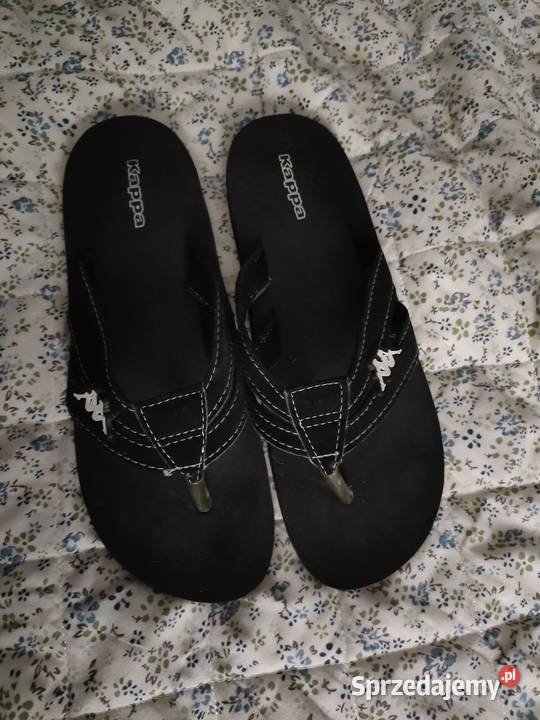 Klapki japonki Kappa czarny mazowieckie Warszawa sprzedam