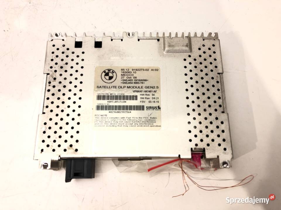 RADIO SATELITARNE BMW E71 919227302 0714