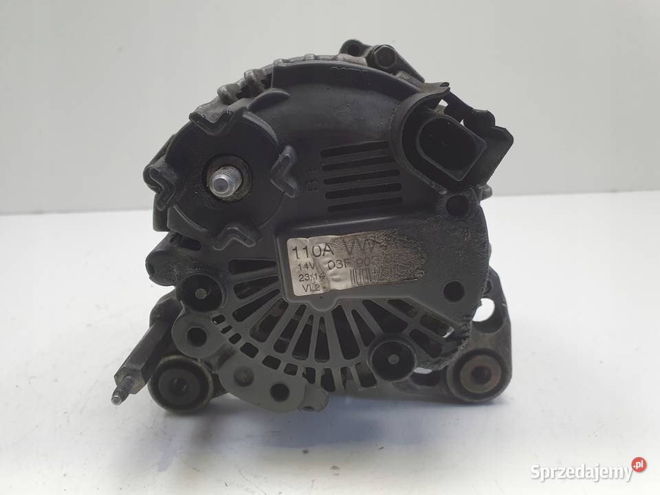 ALTERNATOR VW Golf VI 12 TSI valeo 110A Układ elektryczny silnika Chełm