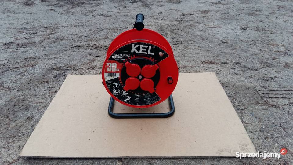 Przedłużacz bębnowy KEL 30m 3680W Siemiatycze sprzedam